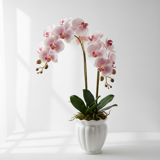 Arranjo de Orquídeas Artificiais